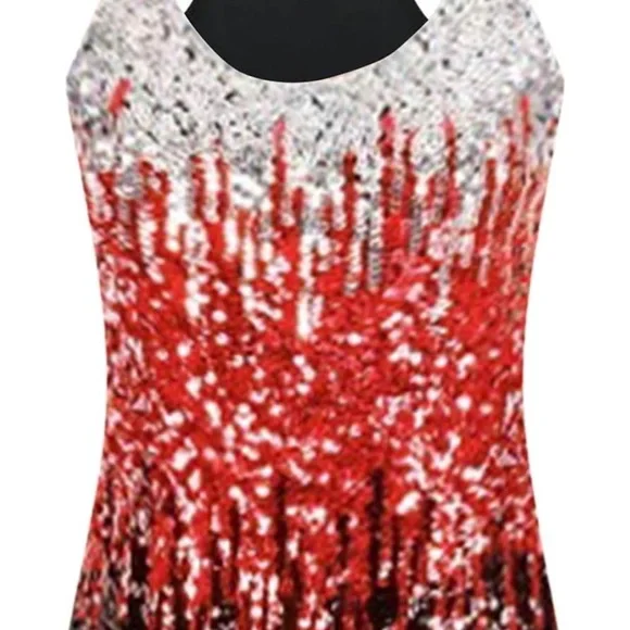 Glamorous Sequin Gradient Tank Top - Picture 3 of 6